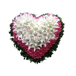 Funeral 3D Heart Shape | 帛事3D心形 A3
