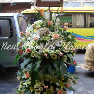 Funeral Flower Basket | 帛事花籃 D3