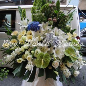 Funeral Flower Basket | 帛事花籃 CB4