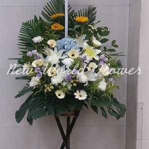 Funeral Flower Basket | 帛事花籃 BA1