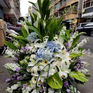 Funeral Flower Basket | 帛事花籃 D4