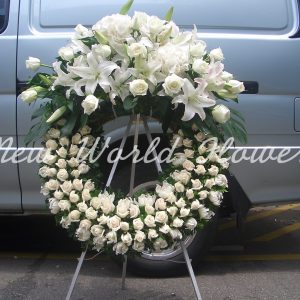 Funeral Wreath | 帛事花圈 F8