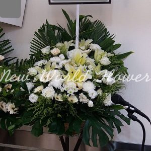 $500 Funeral Flower Design | $500 精選帛事花籃 WZ8