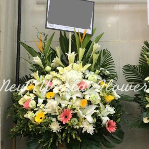 Funeral Flower Basket | 帛事花籃 BA2