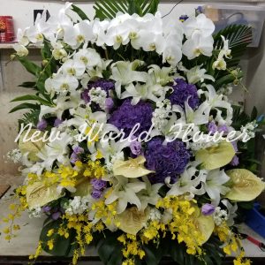 Funeral Flower Basket | 帛事花籃 V7