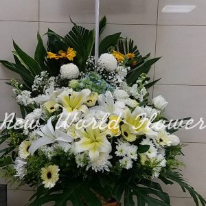 Funeral Flower Basket | 帛事花籃 BA6