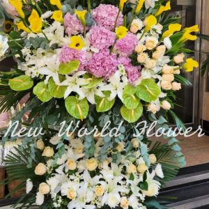 Funeral Flower Basket | 帛事花籃 VA3